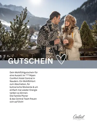 Gutschein Website